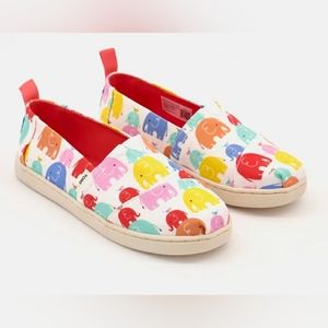 TOMS Alpargata Elephant Print